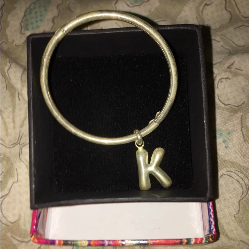 Letter “K” Braclet